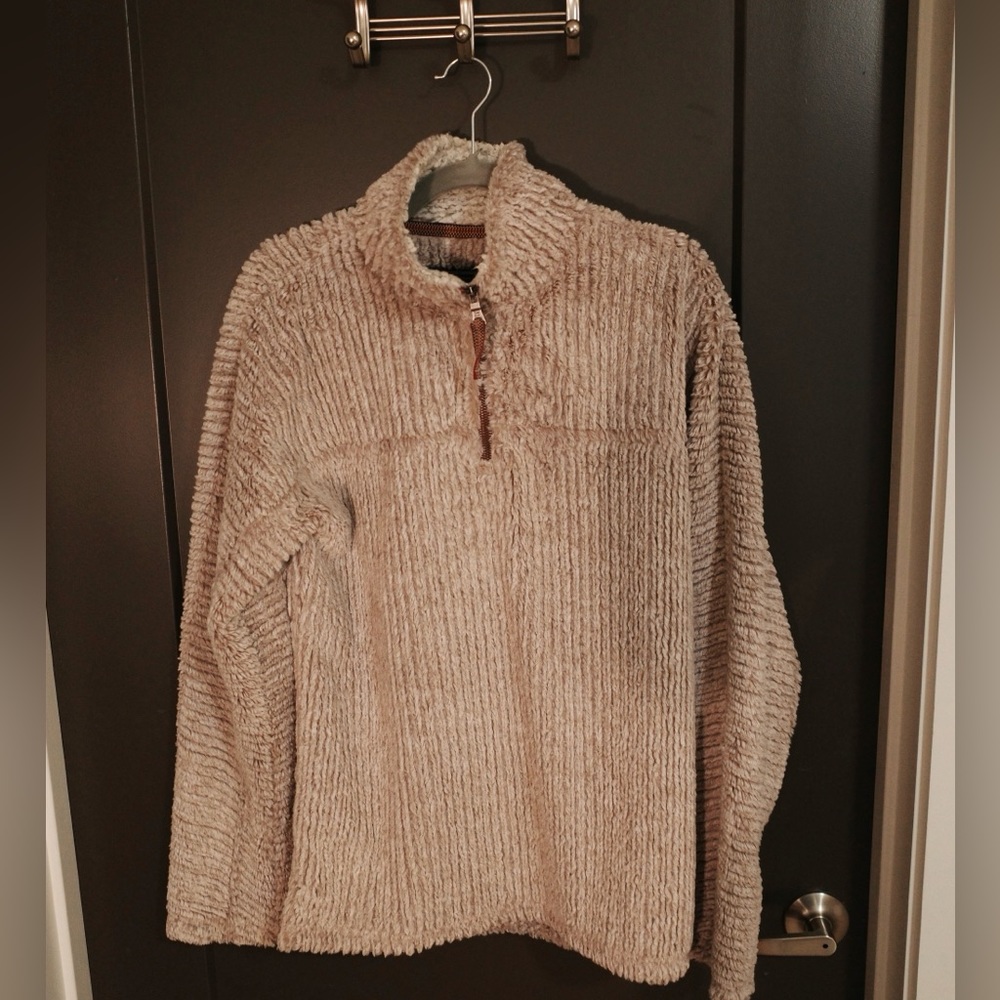 Light Grey True Grit Pullover - XS
